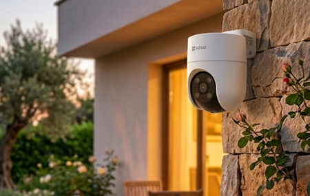 DOMO 360° INTELIGENTE P/EXTERIOR (C/ALARMA) H8C 2K